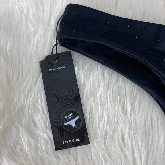 Tavik Ali Mini Swim Bottom Beaded Black - Picture 6 of 7